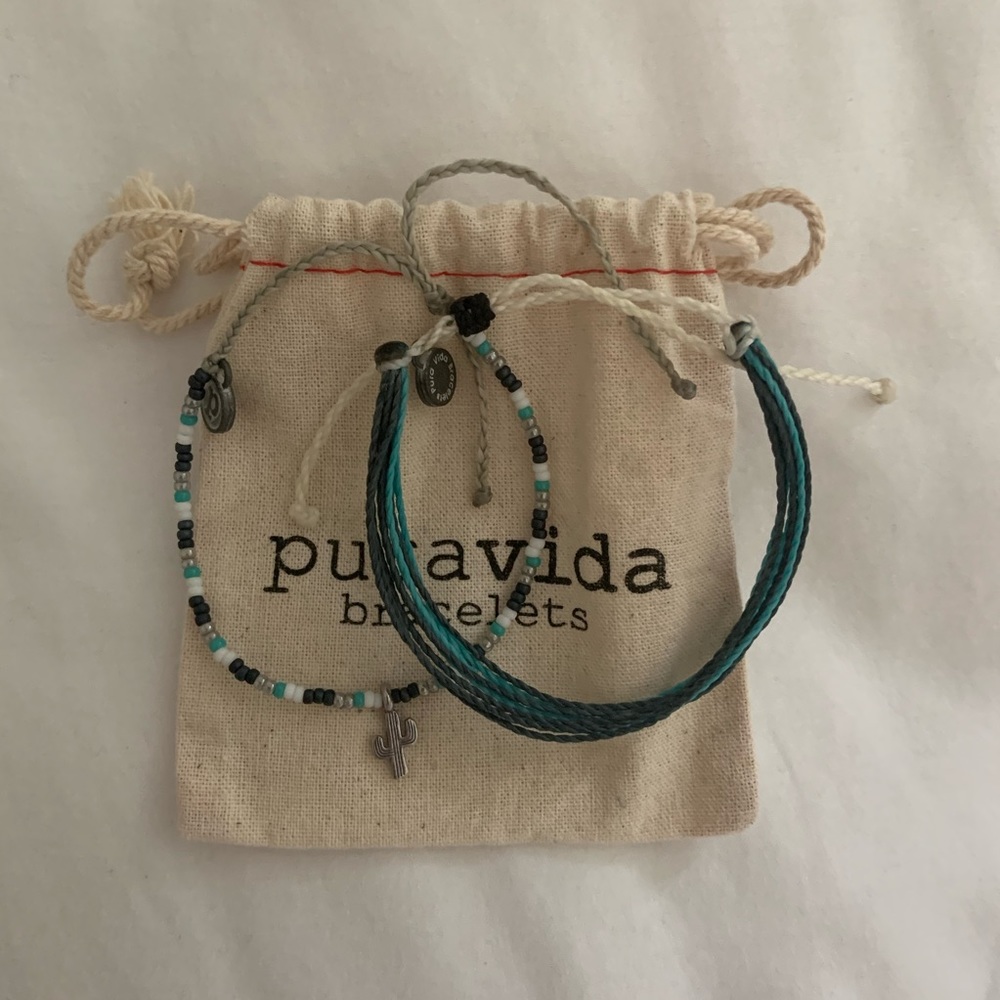 2 Brand New Pura Vida Bracelets